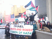 Community protests Gaza genocide