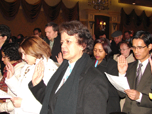 Video: Immigrants take citizenship oaths in Dearborn ceremony