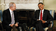 Obama and Netanyahu all smiles