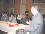 Bernero reaches out to community leaders at meeting, pledges cooperation
