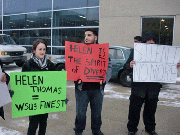 Protesters demand WSU repeal decision to pull Helen Thomas diversity award