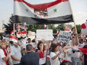 Arab Americans rally with Syrians in support of Assad reforms, unity
