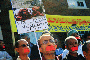 Silent protest held in support of Yemen revolution, future events planned