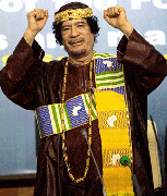 A long and winding road to the end for Gaddafi