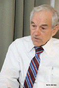 Ron Paul talks economics, foreign policy before debate