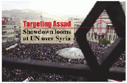 Showdown looms at UN over Syria