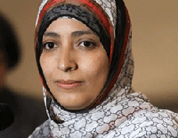 Tawakkul Karman: A tool for farcical democratic initiatives