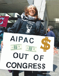 AIPAC gets the “Occupy” treatment on Capitol Hill