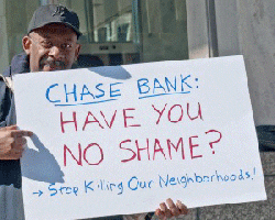 In your face, Chase: Occupy Detroit forecloses on popular bank