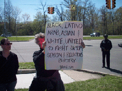 Local community ignores Terry Jones protest at Islamic Center