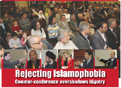 ‘Rejecting Islamophobia’ counter-conference overshadows bigotry