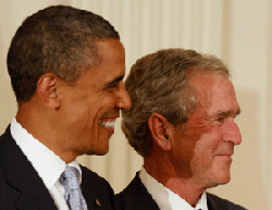 Survey: Obama, U.S. image falls, but still better than Bush