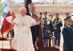 Pope visiting Lebanon in shadow of Syrian crisis engulfing the region