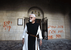 Radical Israeli settlers vandalize Christian monastery