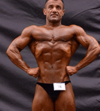 Arab American wins first place in body building competition 