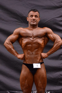 Arab American wins first place in body building competition