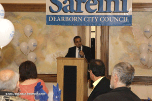 City Council candidate Mike Sareini holds fundraiser