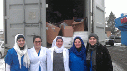 Local community collects clothing, blankets for Syrian refugees