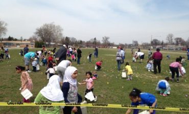 Hundreds attend Cherry Hill Presbyterian Church "Eggstravaganza" Easter egg hunt