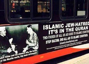 Muslim and Arab communities urged to speak out against anti-Islam bus ads
