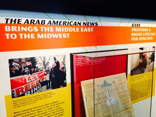 Newseum’s exhibit on ethnic media tells The Arab American News’ story