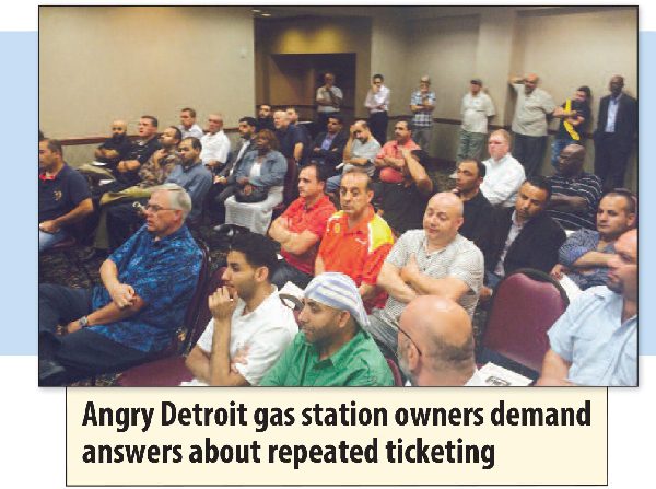 Detroit gas station owners receiving repeated tickets for same offense