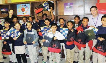 LAHC supports students by providing backpacks and school supplies