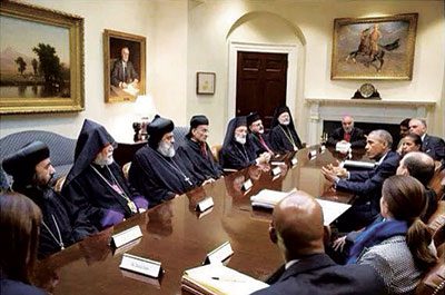 Local Chaldean bishop meets with President Obama to discuss plight of Iraqi Christians