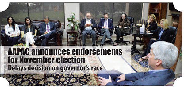 AAPAC announces endorsements