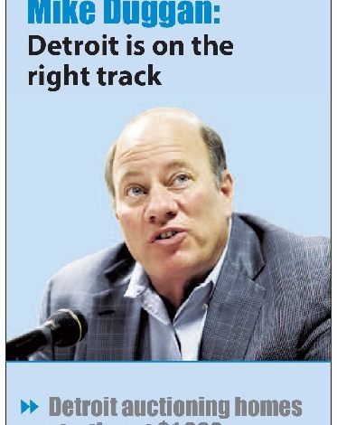 Mike Duggan: Detroit is on the right track