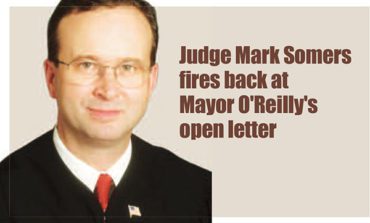 Judge Mark Somers fires back at Mayor O'Reilly's open letter