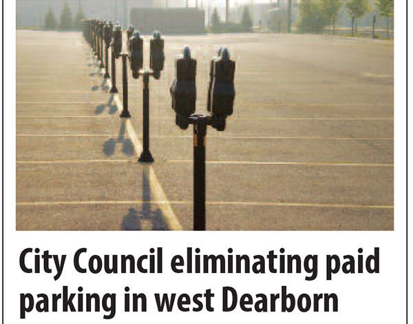 City council passes resolution to eliminate paid parking in west Dearborn