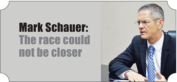 Mark Schauer: The race could not be closer