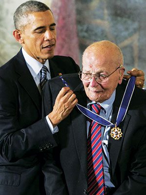 Arab American Marlo Thomas, Rep. John Dingell honored with Presidential Medal of Freedom