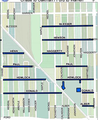 Dearborn designates parking spots for snow emergencies