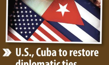 U.S., Cuba restore ties after 50 years