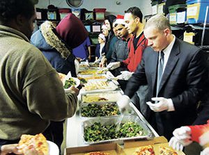 LAHC serves warm meals to the needy on Christmas Eve