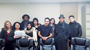 Washington student group visits the Arab American News