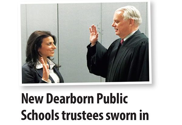 Three new Dearborn Public Schools trustees begin their terms