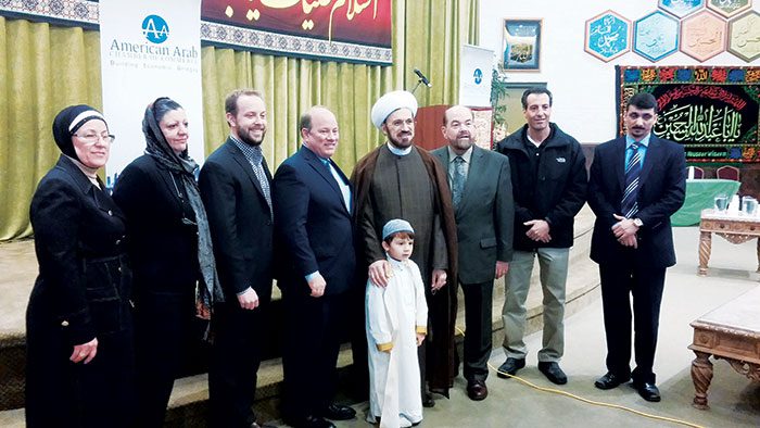 Duggan reaches out to the Arab community at the Islamic House of Wisdom