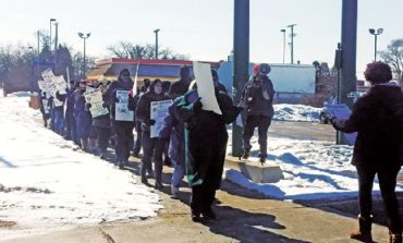 Department of Human Services employees protest understaffing