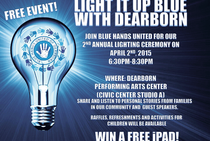 Second annual Autism Awareness event in Dearborn to be bluer and brighter