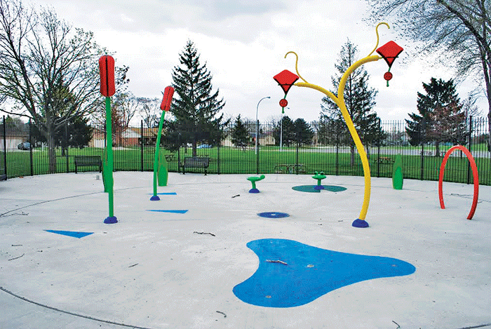 New splash pads aim to revive traffic at neighborhood parks