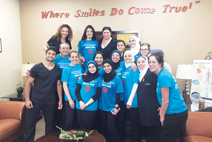 Patients turn out in droves to receive free dental services