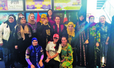 Students and families toured the Middle East at Becker Elementary's "Cultural Fest"