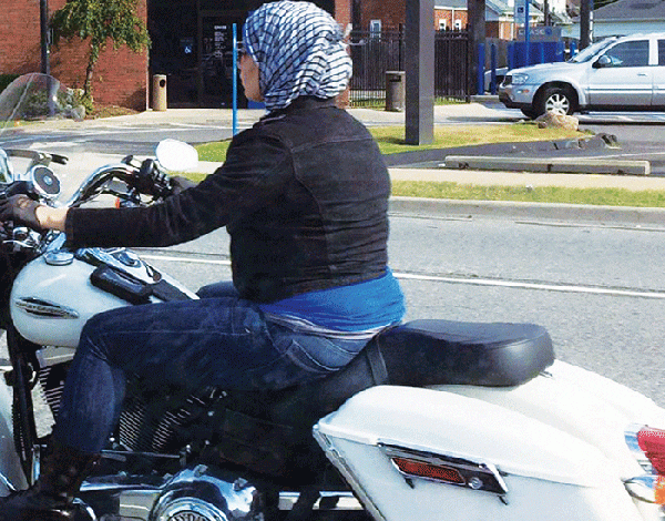 ‘Harley Hijabi’ stirs social media discussion