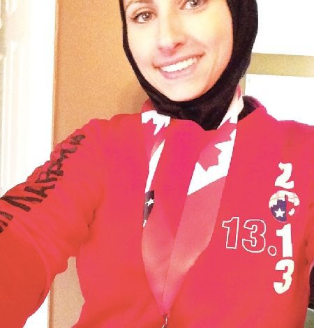 Muslim woman competes in Runner’s World magazine cover contest