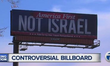 Palestinian activists slam WXYZ for report on "America First" billboard