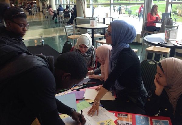 EMU students collecting donations for Syrian refugees