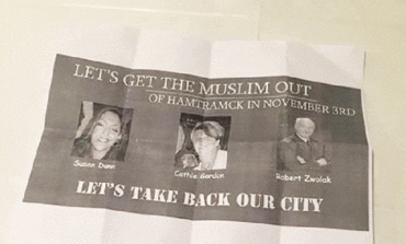 Activists condemn anti-Muslim Hamtramck campaign flyers